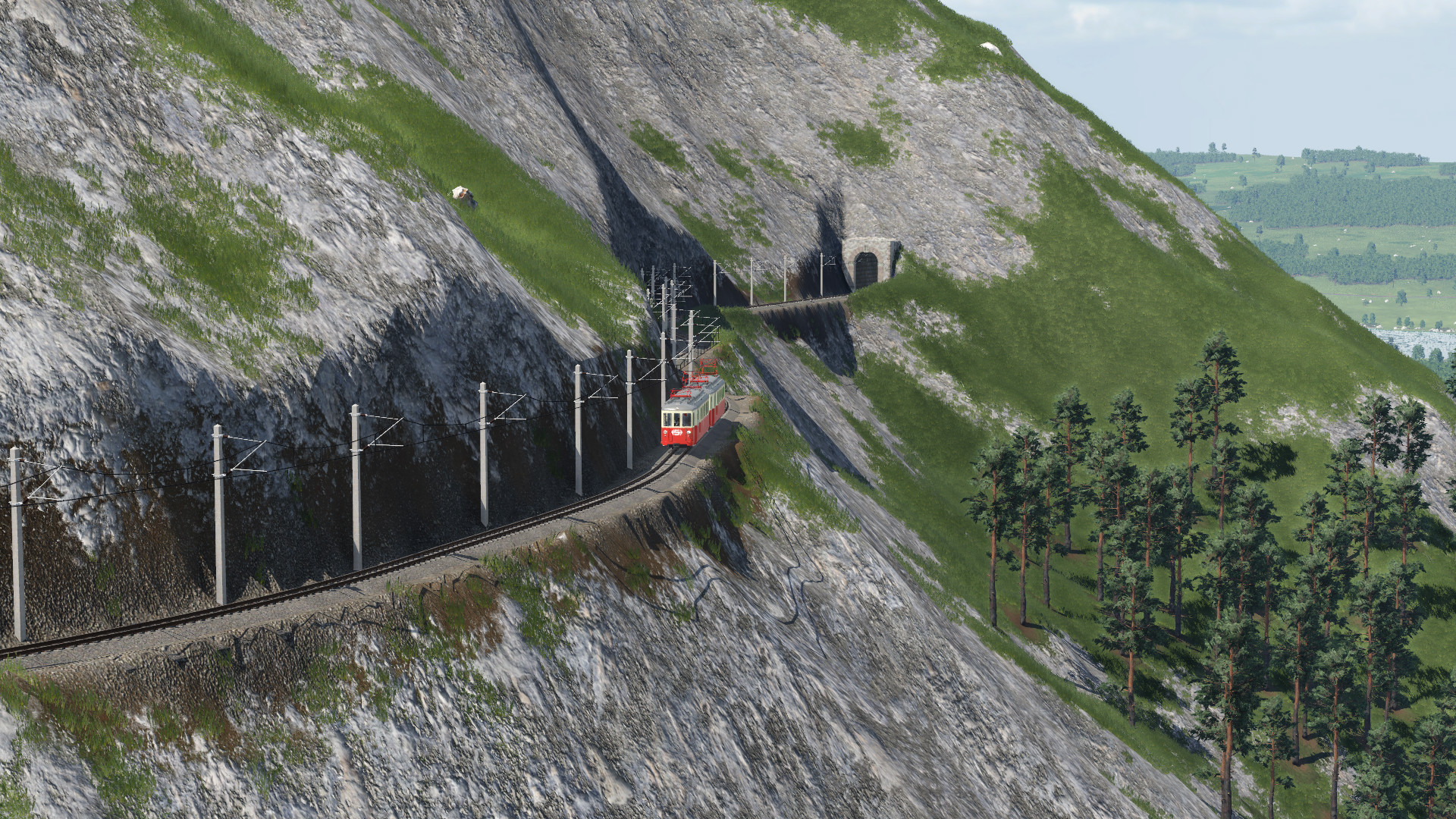 Bergbahn von Trivenau zum Großen Toven