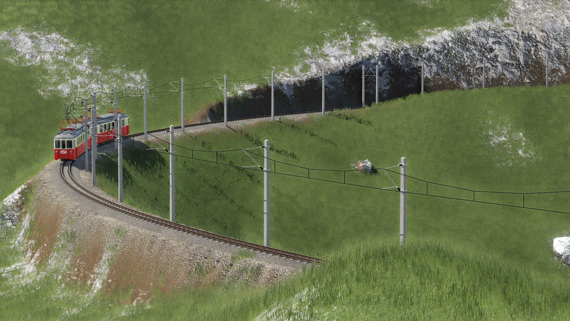 Bergbahn von Trivenau zum Großen Toven