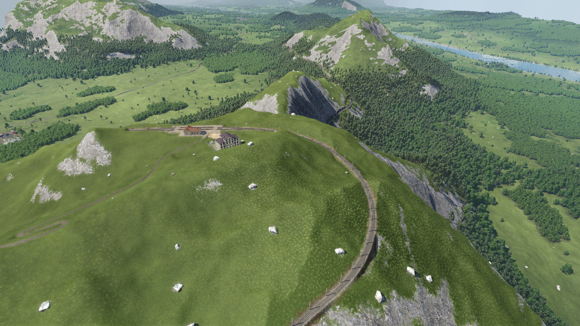 Bergbahn von Trivenau zum Großen Toven