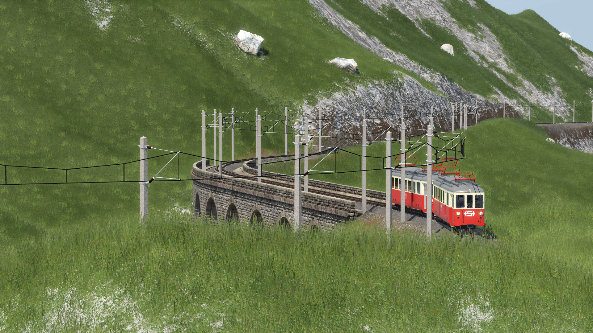 Bergbahn von Trivenau zum Großen Toven