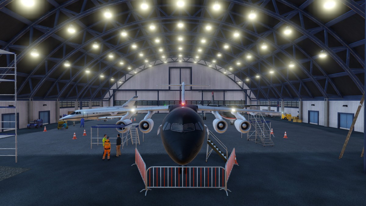 Chartered Aviation Hangar