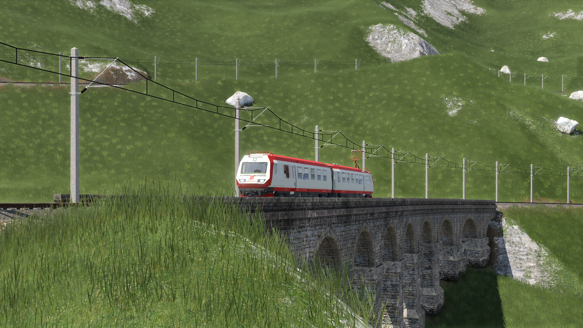ÖBB 4090 auf der Bergstrecke