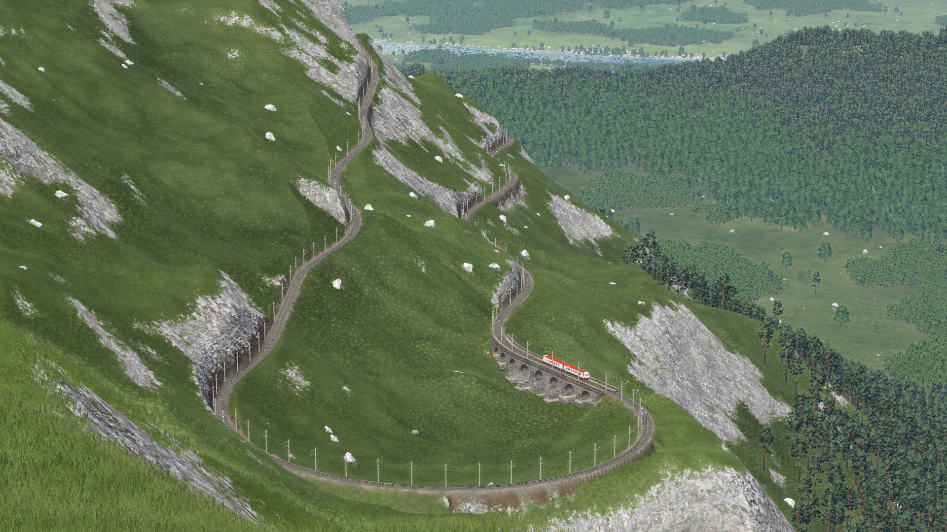 ÖBB 4090 auf der Bergstrecke