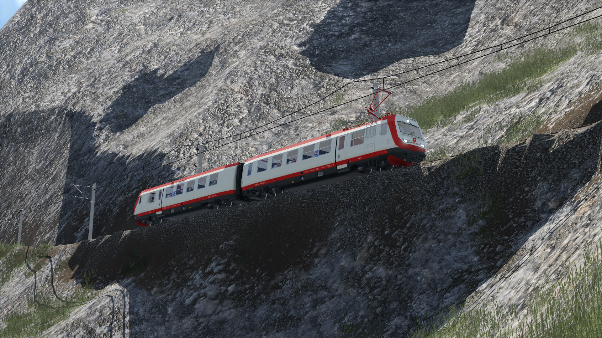 ÖBB 4090 auf der Bergstrecke