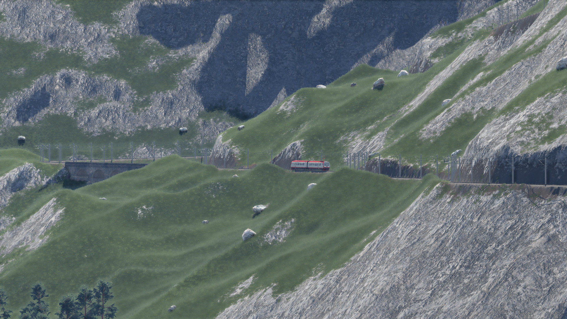 ÖBB 4090 auf der Bergstrecke