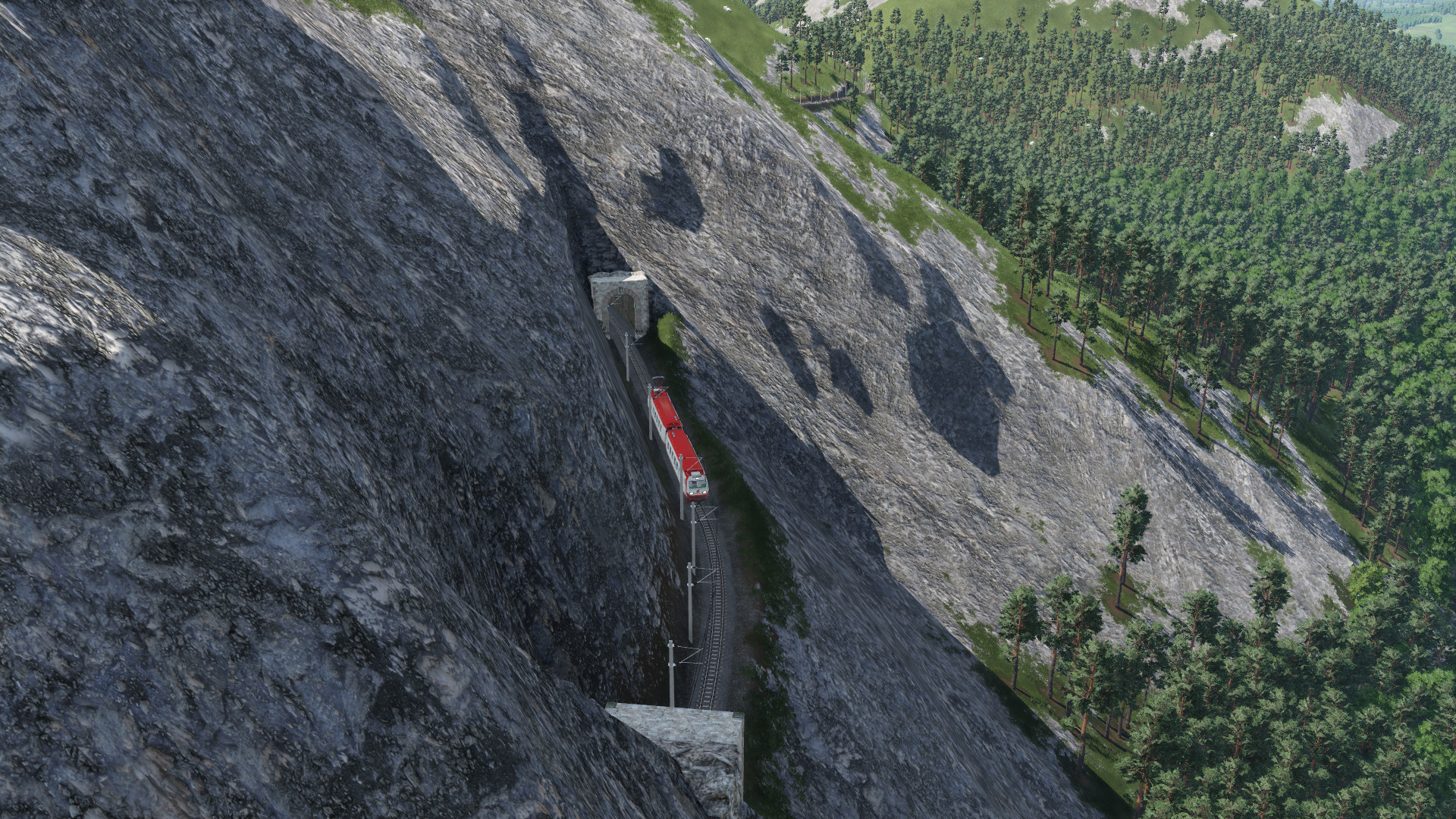 ÖBB 4090 auf der Bergstrecke