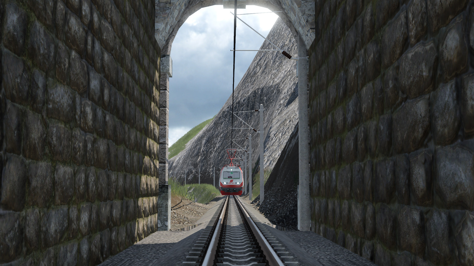 ÖBB 4090 auf der Bergstrecke