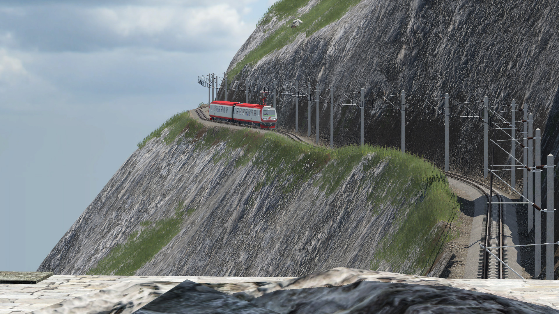 ÖBB 4090 auf der Bergstrecke