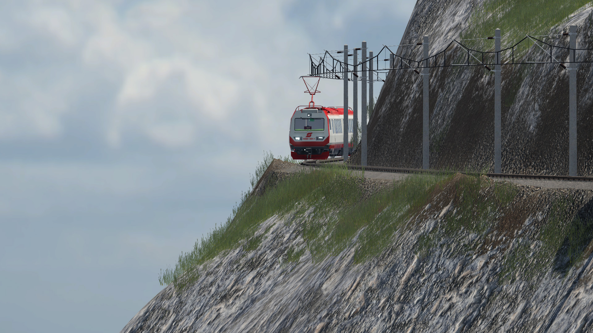 ÖBB 4090 auf der Bergstrecke