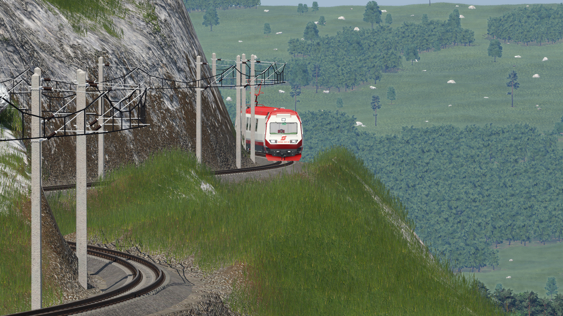 ÖBB 4090 auf der Bergstrecke