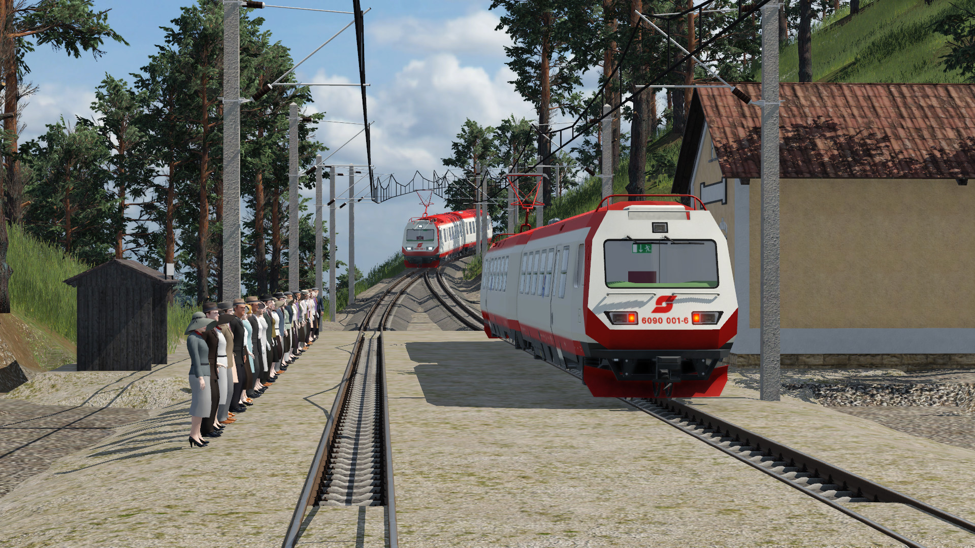 ÖBB 4090 auf der Bergstrecke