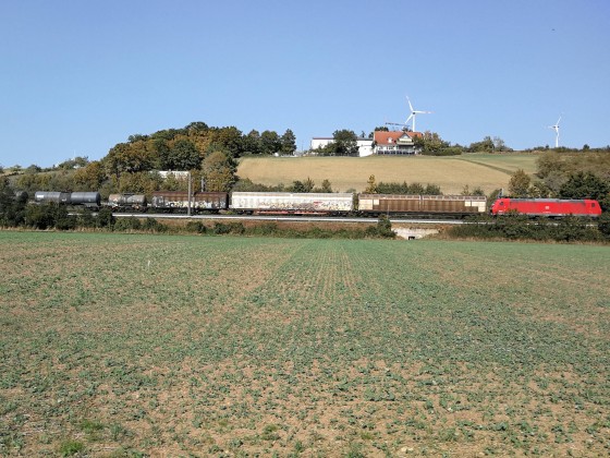 Güterzug bei Schweinfurt