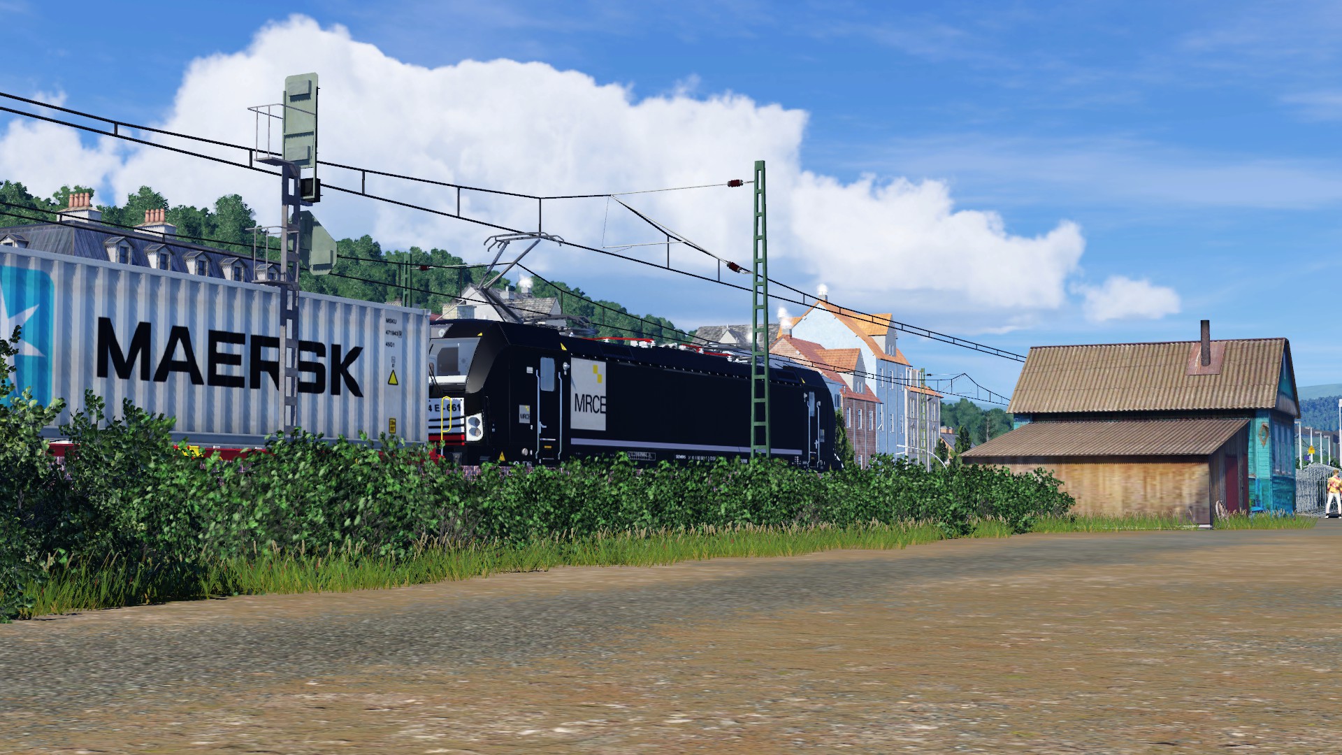 Trainspotting an der rechten Rheinstrecke...