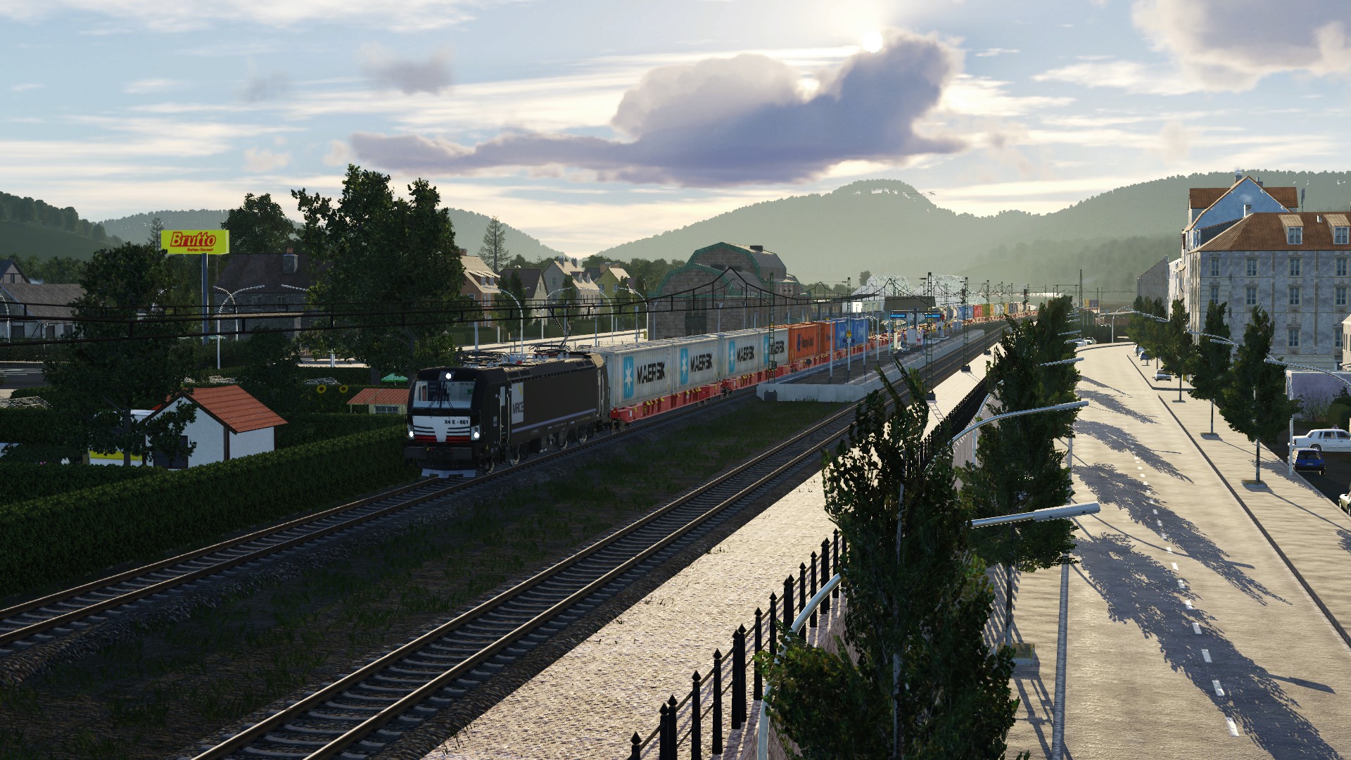Trainspotting an der rechten Rheinstrecke...