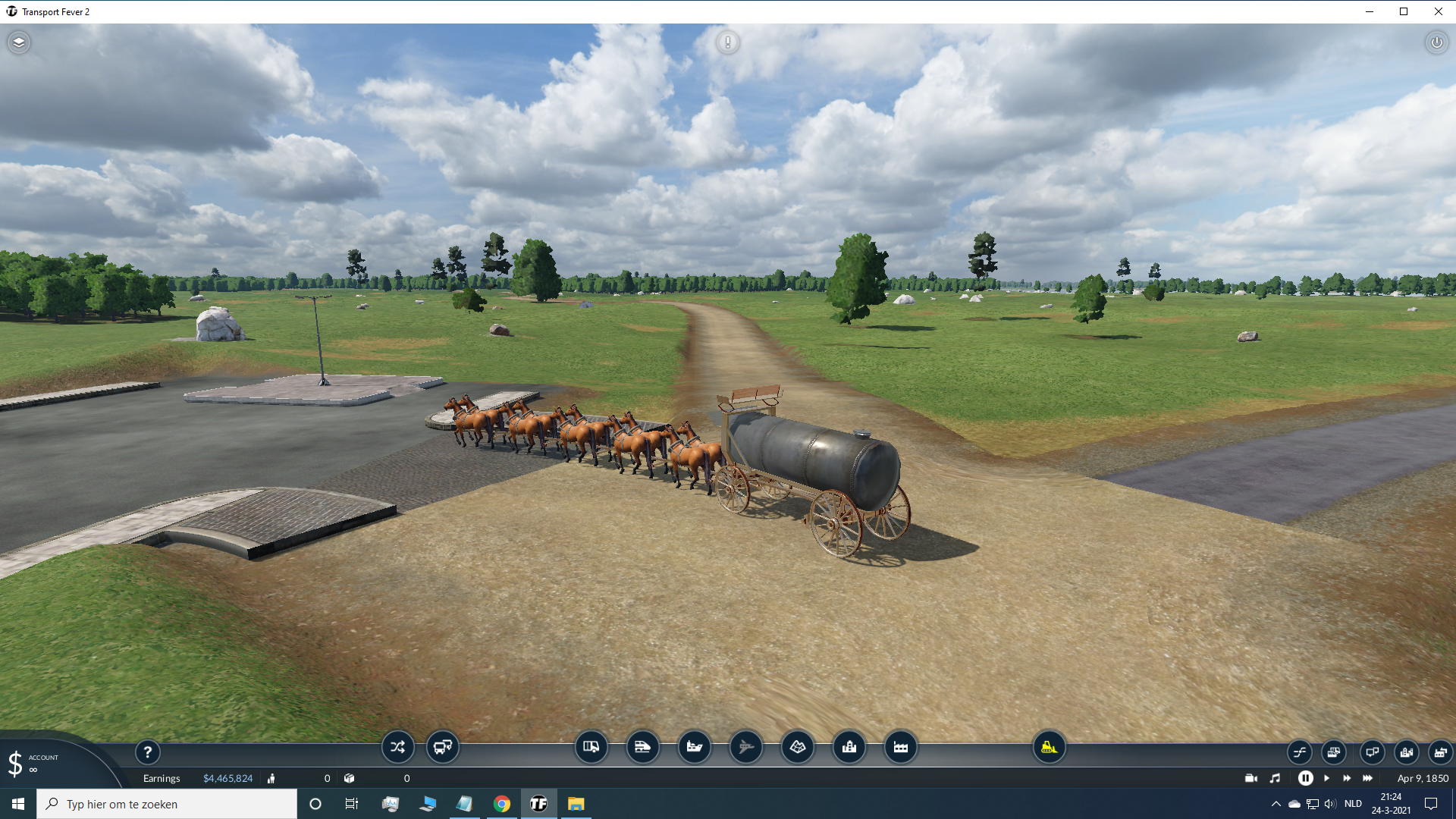 Big oil Tanker