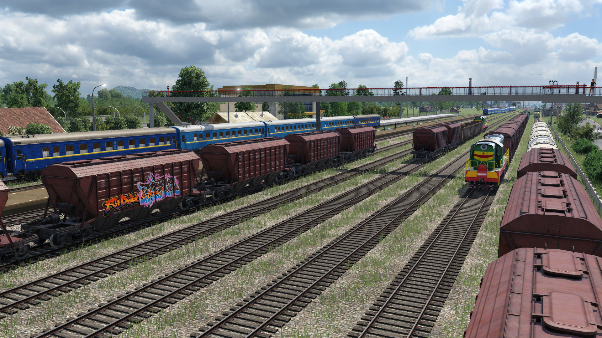 Ukraine railway station