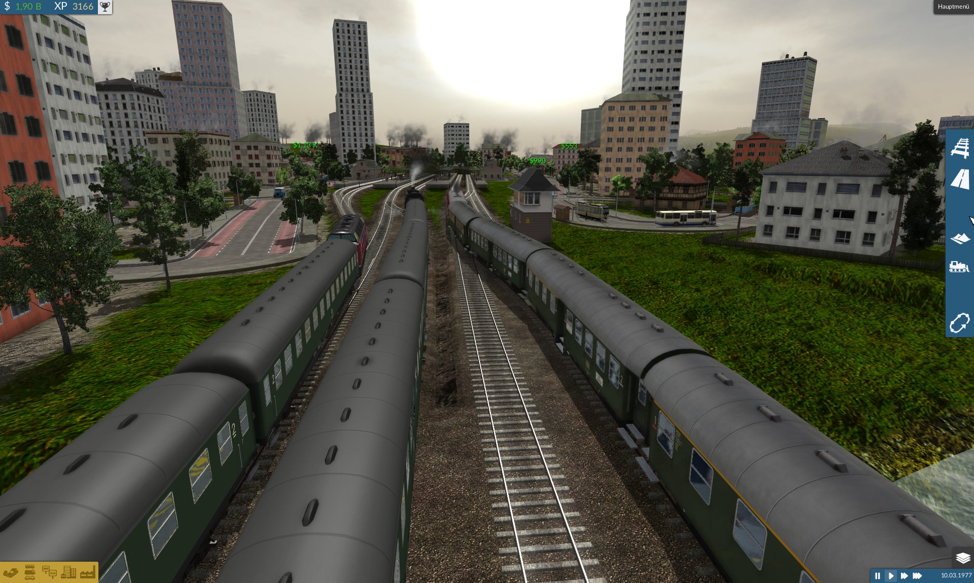 Paralleleinfahrt