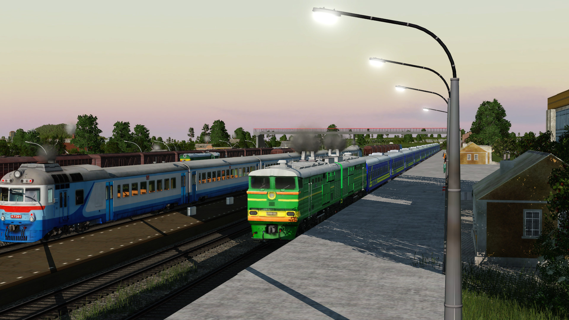 Ukraine,  railway station