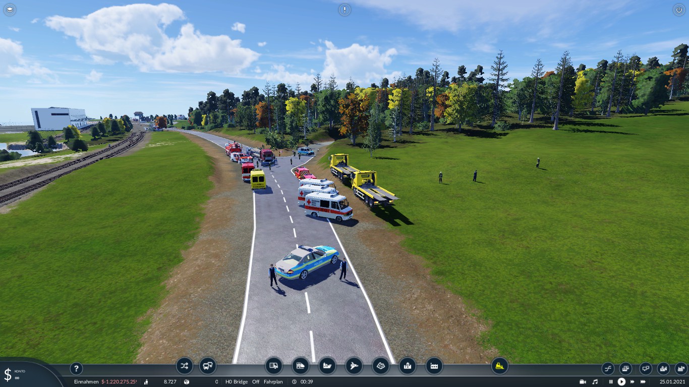 Schwerer Unfall