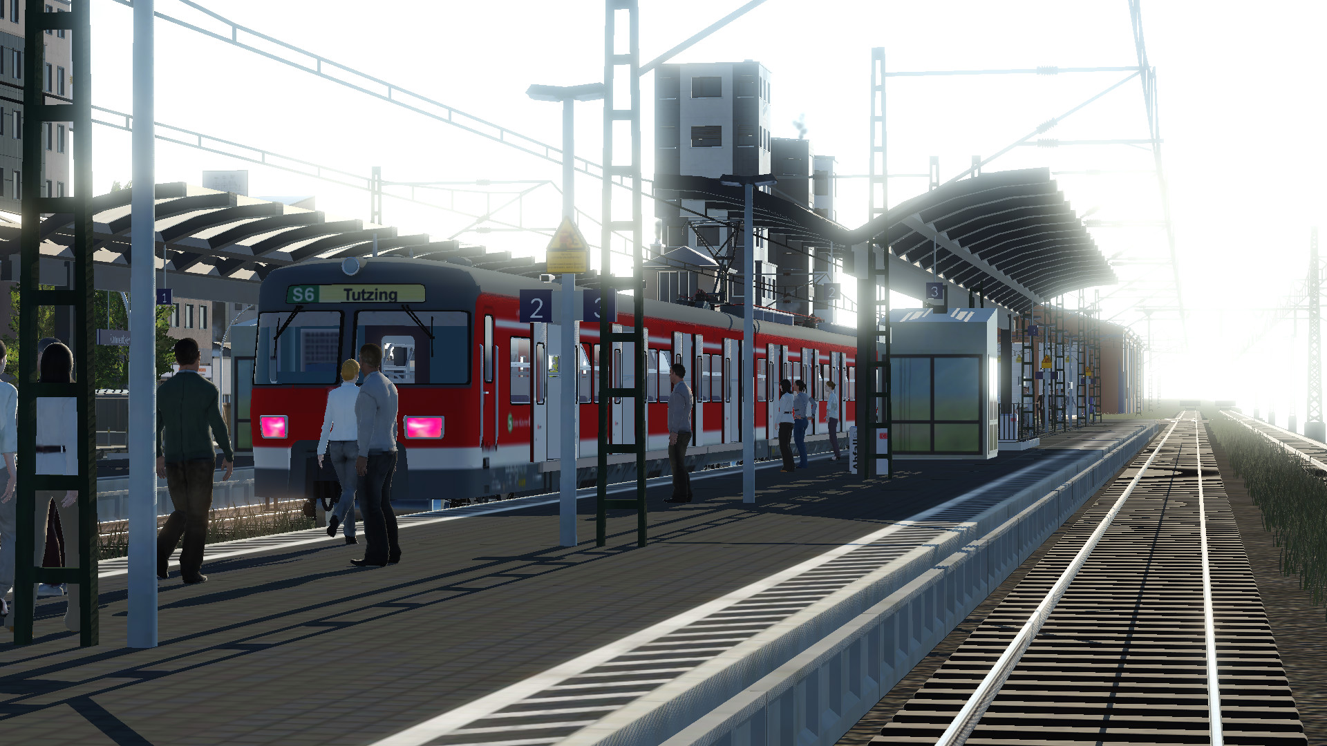 S 6 nach Tutzing