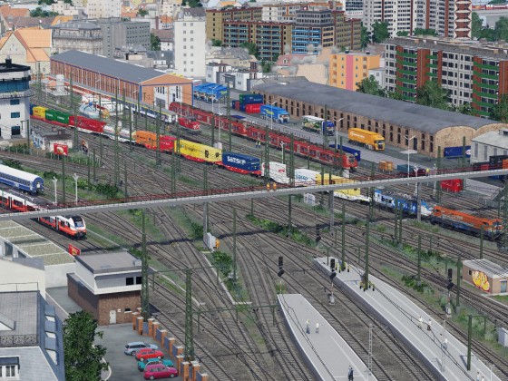 Bahnbetrieb in Ennsbruck