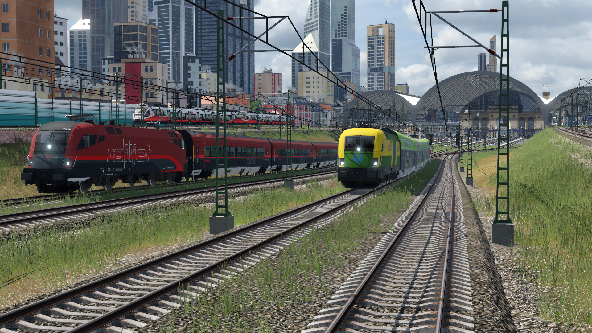 Parallelausfahrt aus Marcostadt HBF