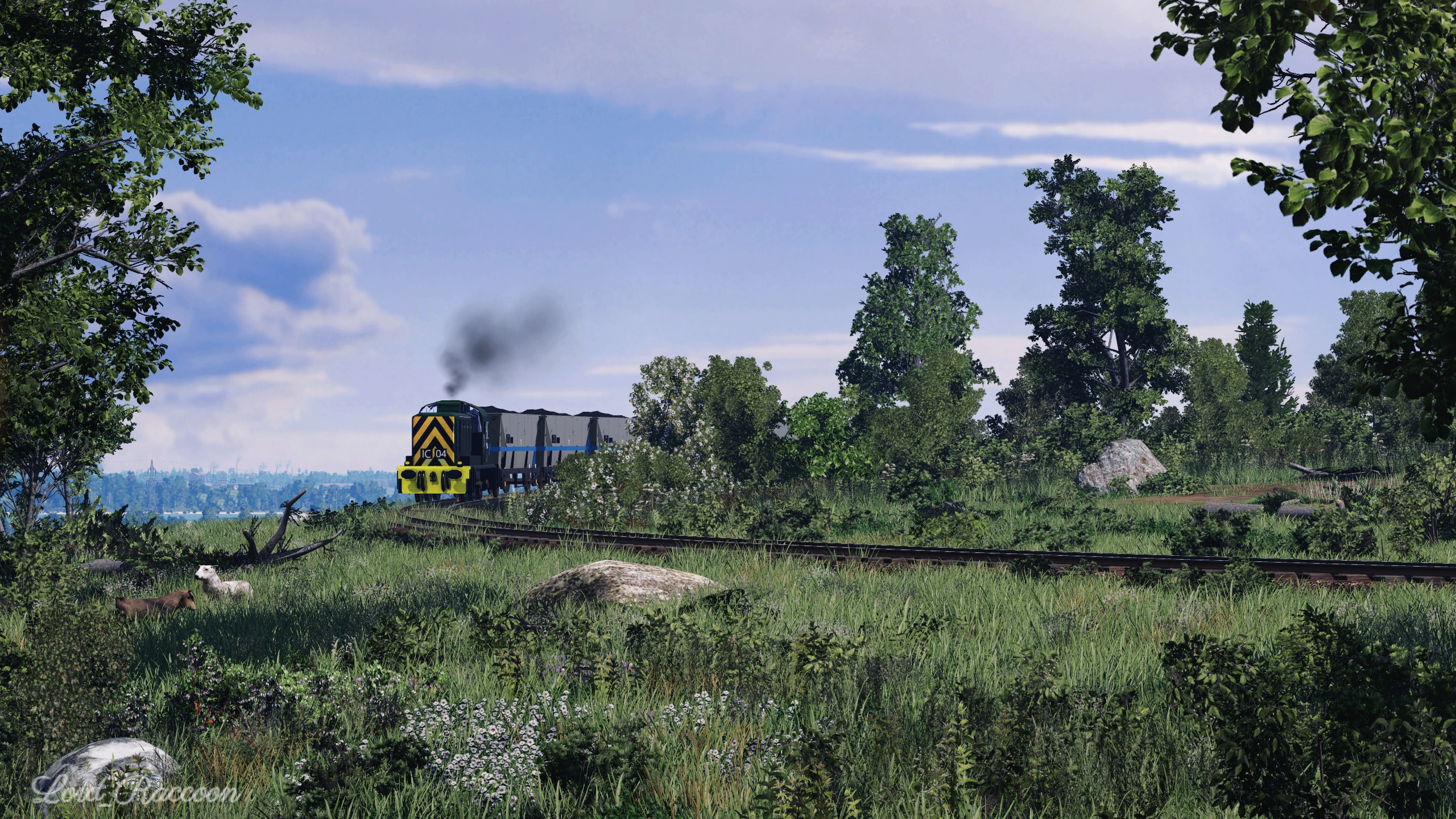 [TpF1] Class 07 with the coal freight haul