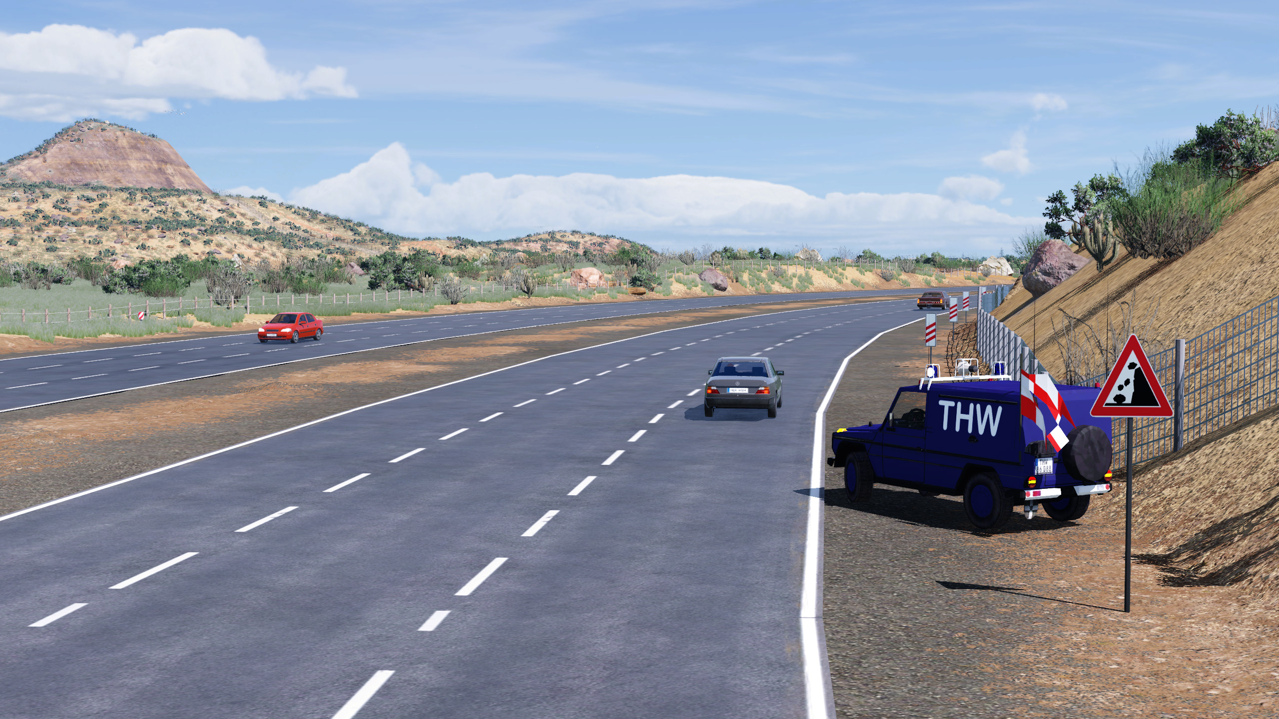 All's calm on the interstate