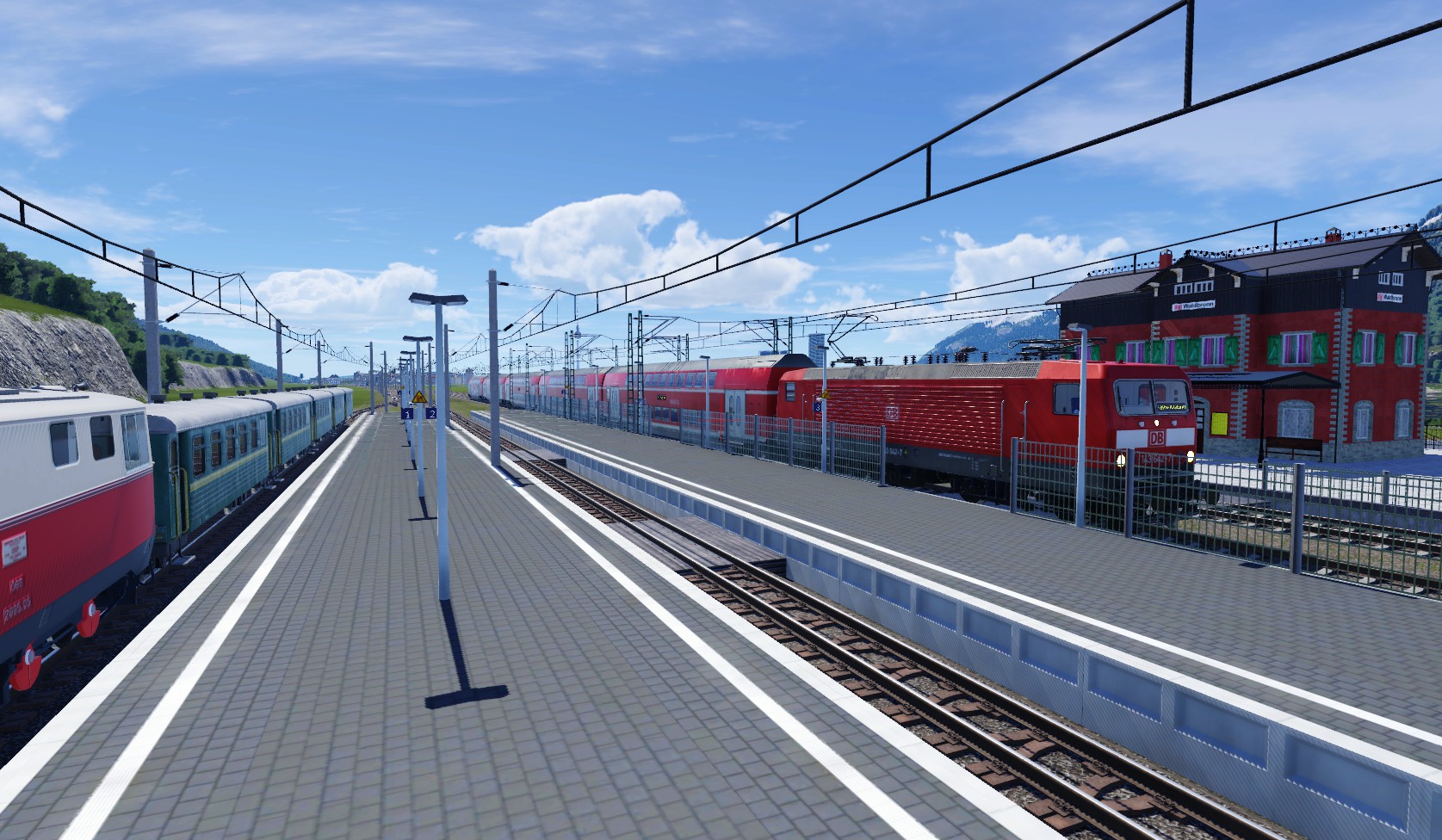 Der selbe Bahnhof aus einer anderen Perspektive.