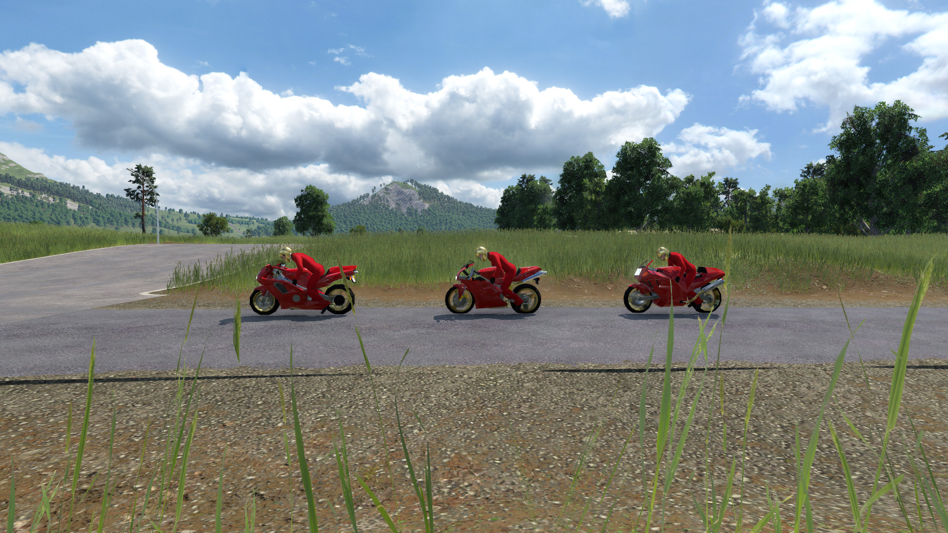 Mororcycle test