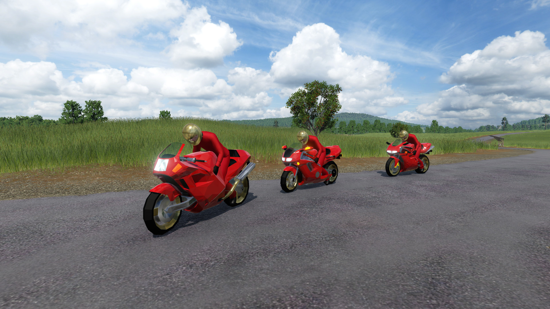 Mororcycle test