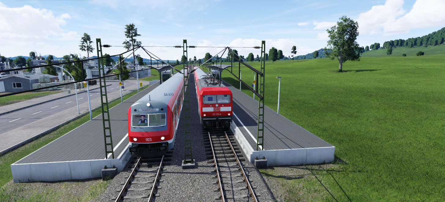 Zwei S-Bahnen
