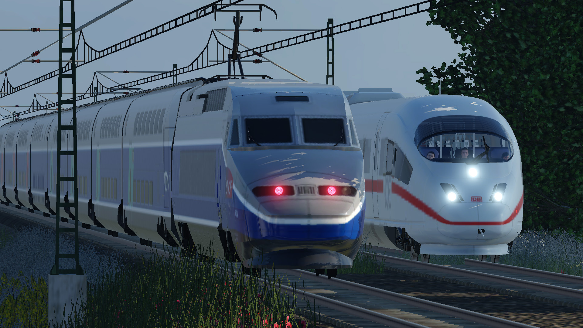 Auf der Highspeedstrecke