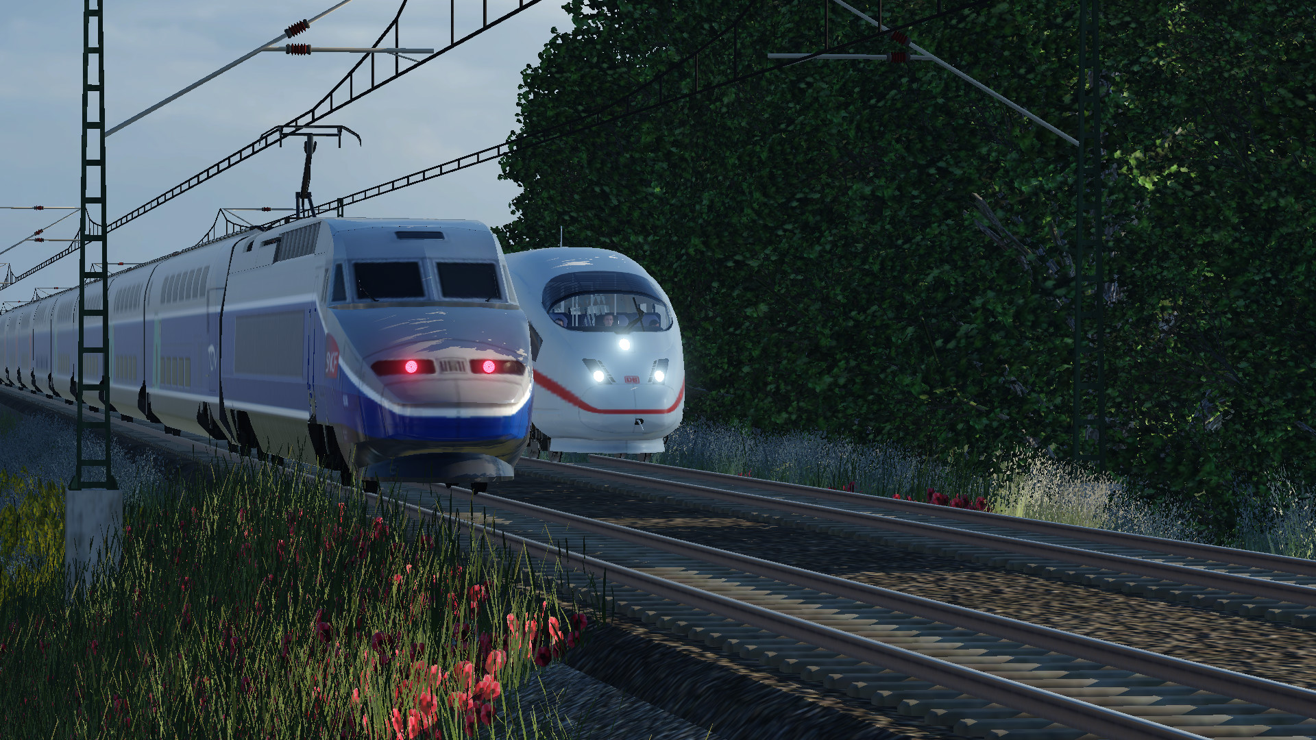 Auf der Highspeedstrecke