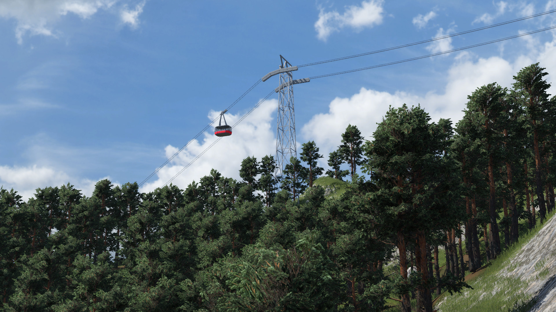 Großkabinenbahn in Altenberg