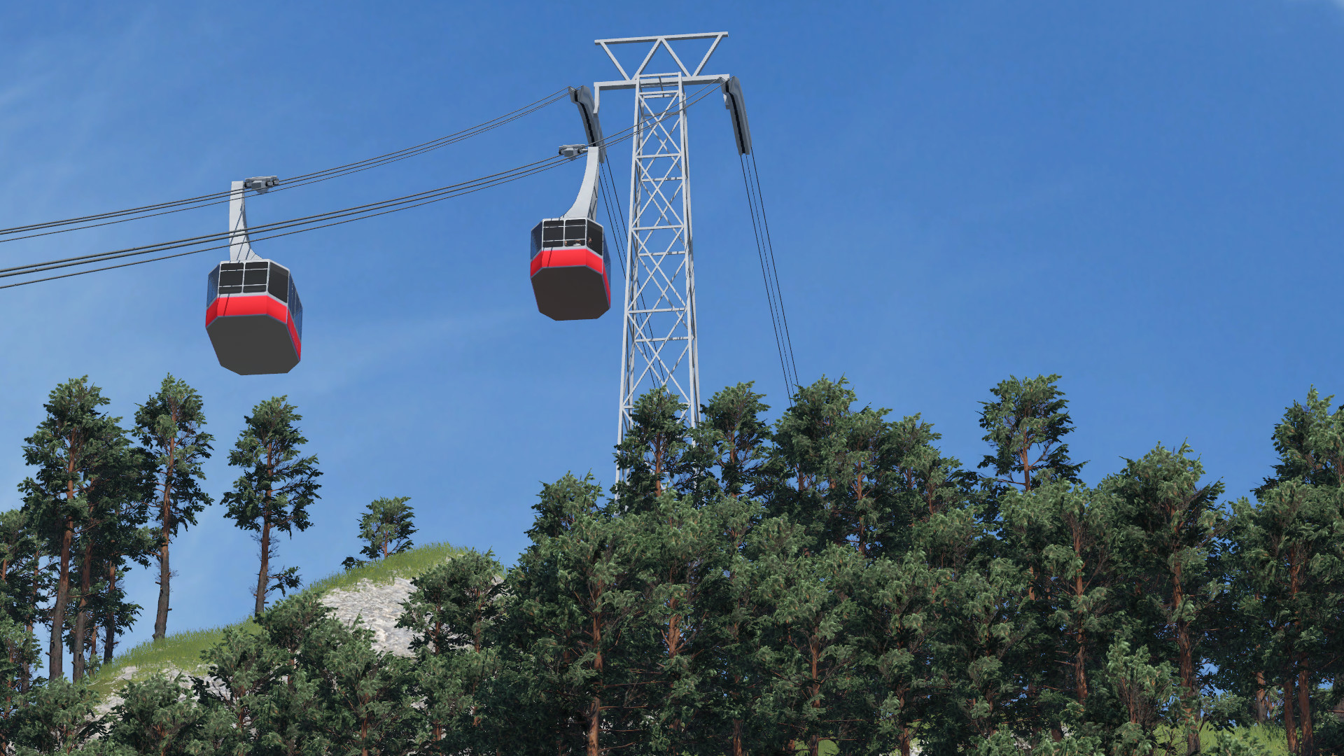 Großkabinenbahn in Altenberg