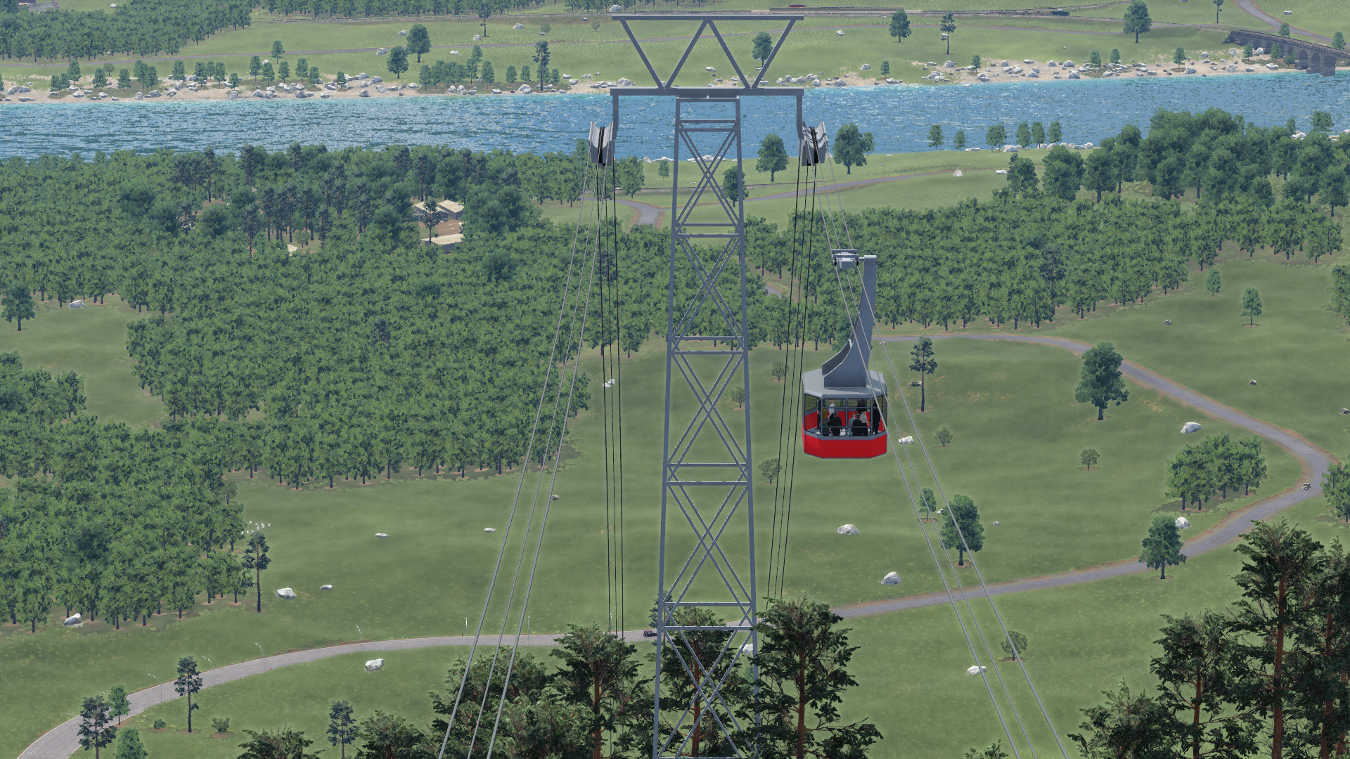 Großkabinenbahn in Altenberg