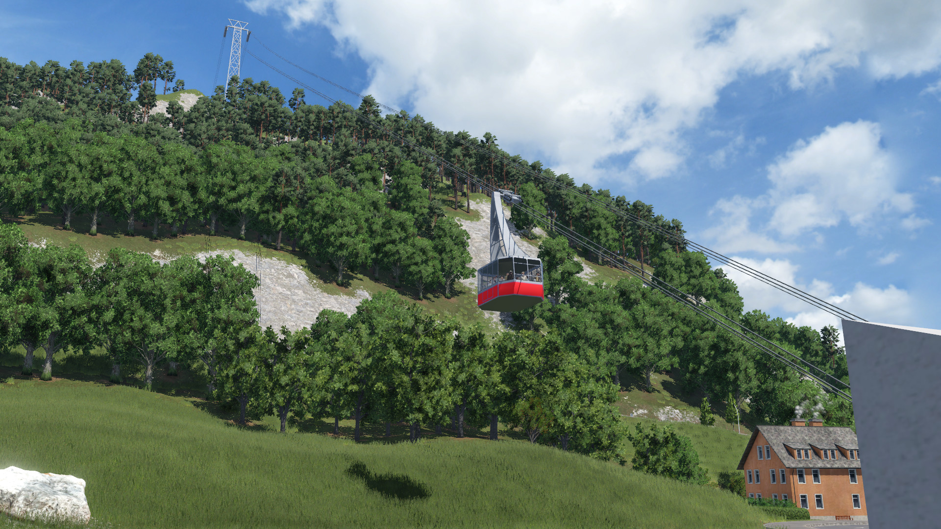 Großkabinenbahn in Altenberg