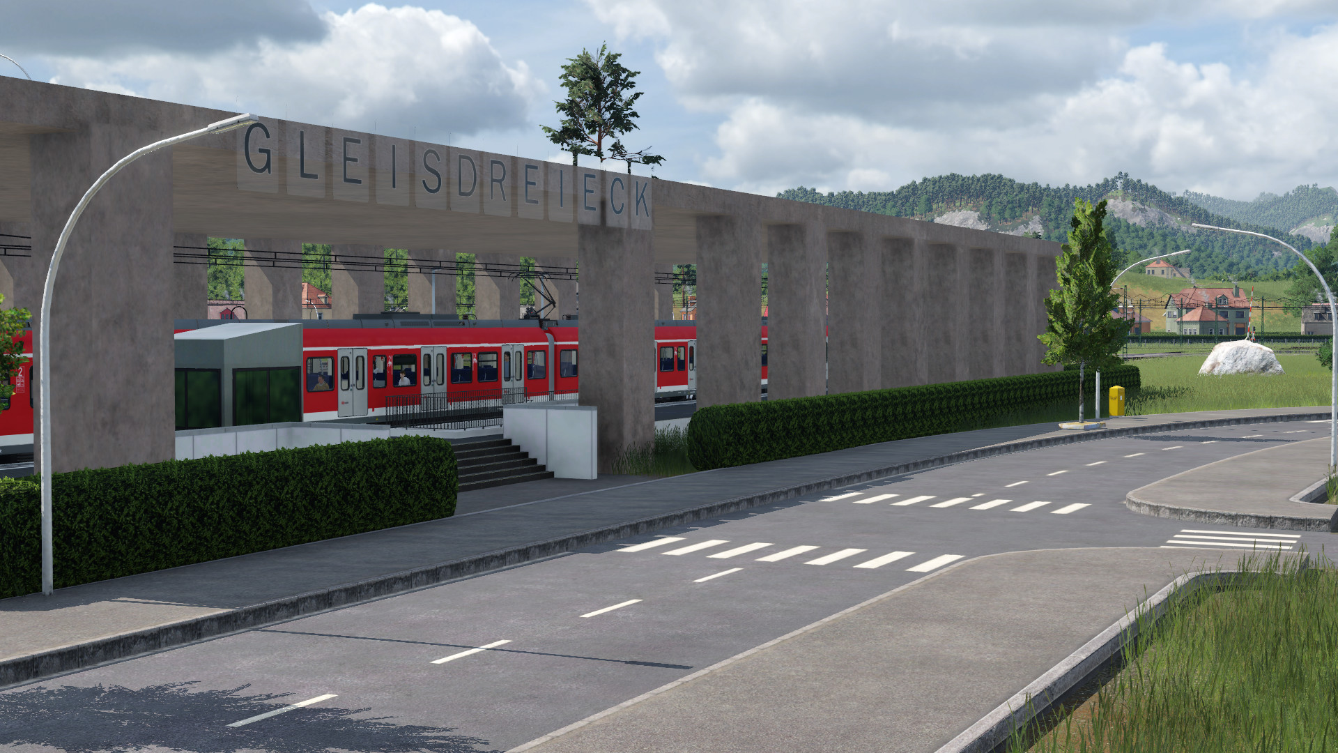 Face Lifting für einen S-Bahn Bhf