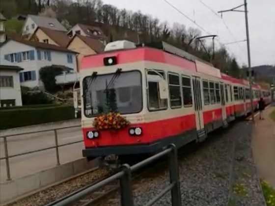 Letzte Fahrt der Waldenburgerbahn sie war die schmalste Schmalspurbahn der Schweiz