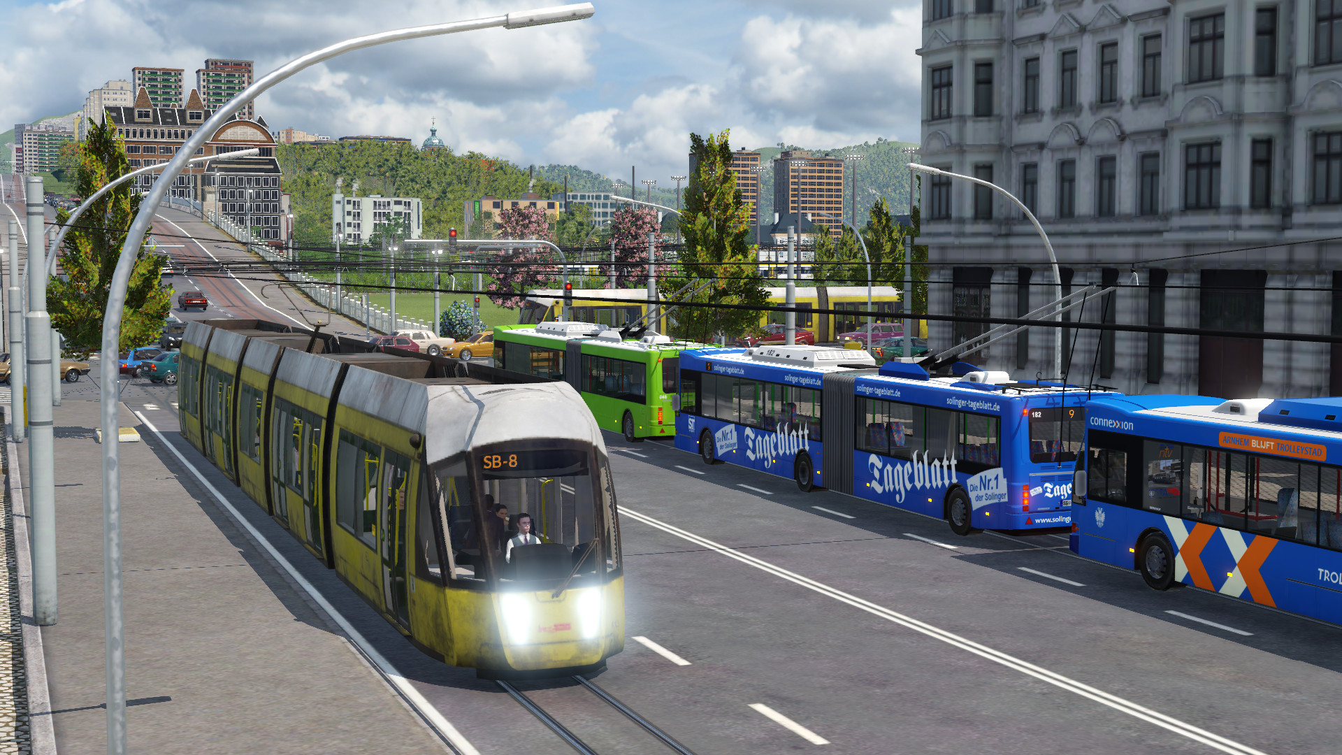 Neue Oberleitungsbusse sind da