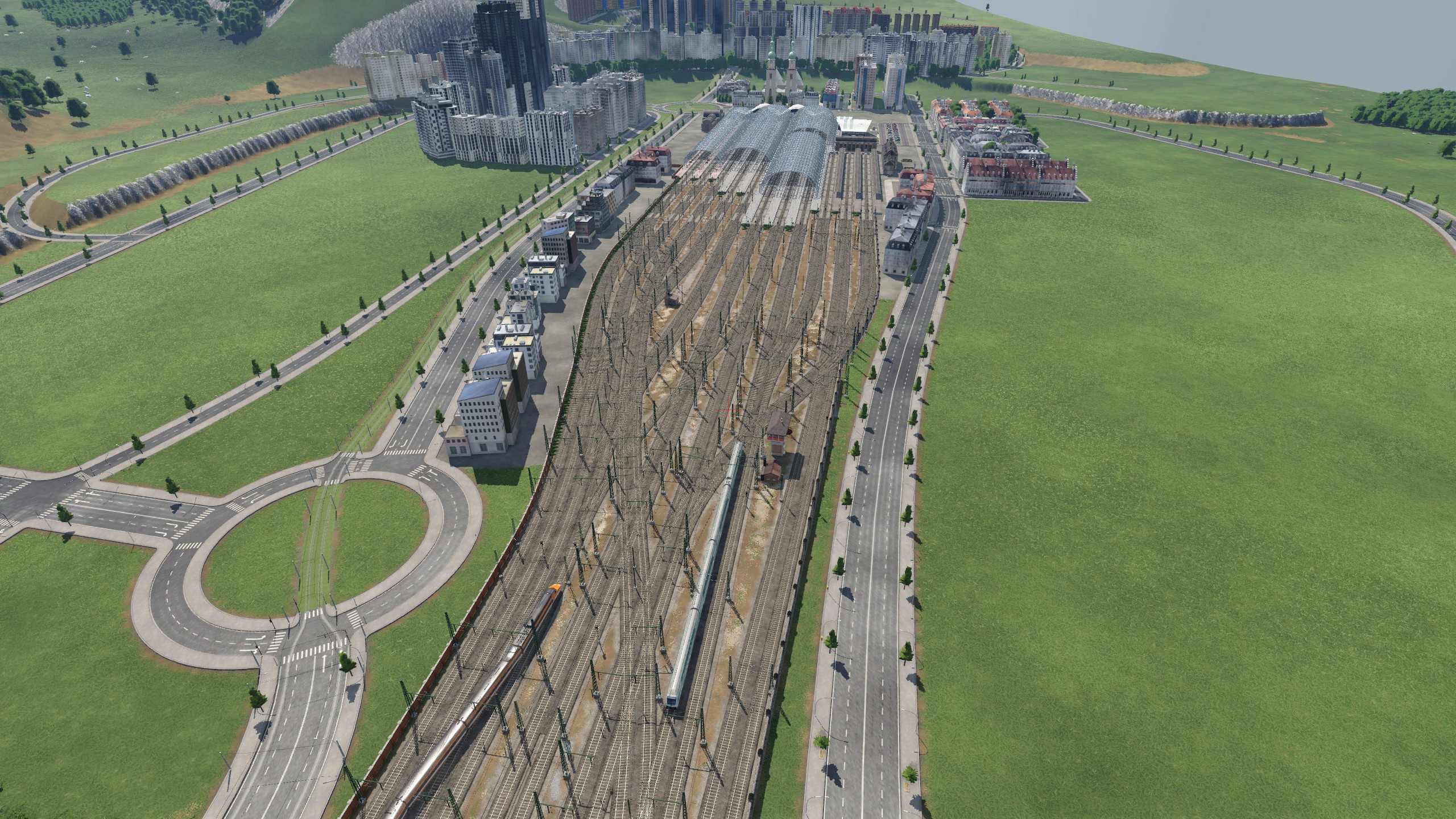 Mein erster Schönbau Bahnhof mit Vorfeld