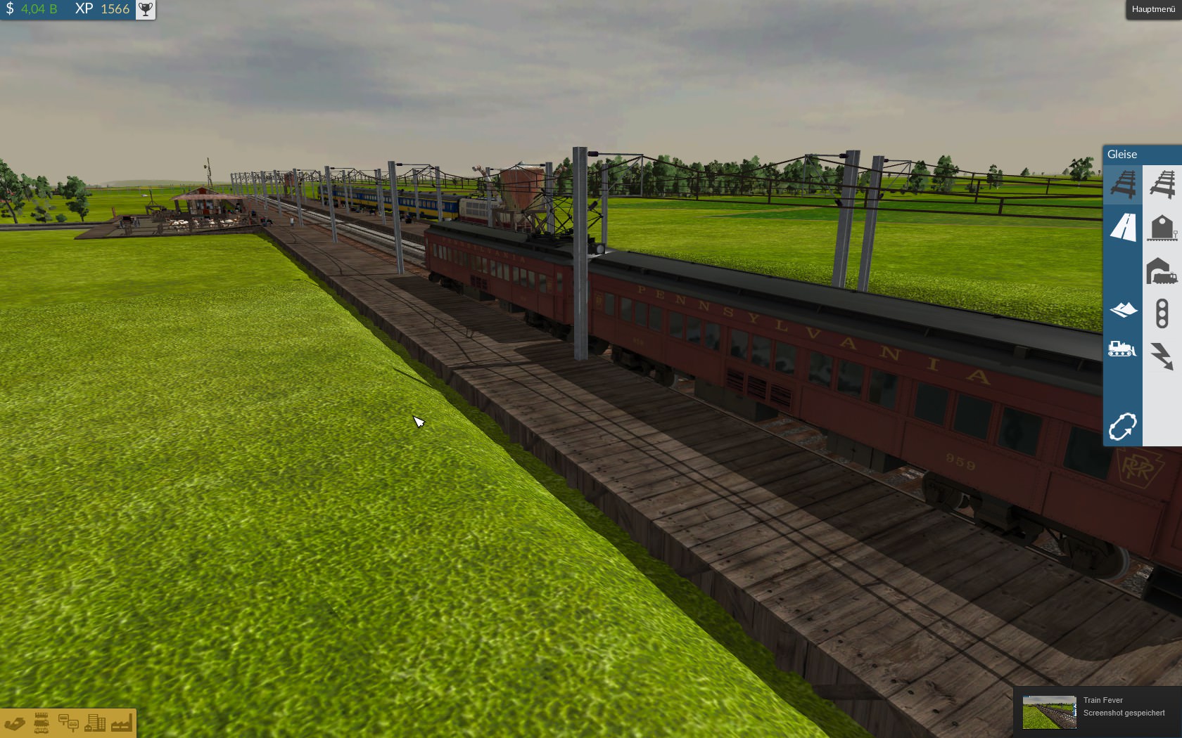 Im ´´neuen´´ Bahnhof
