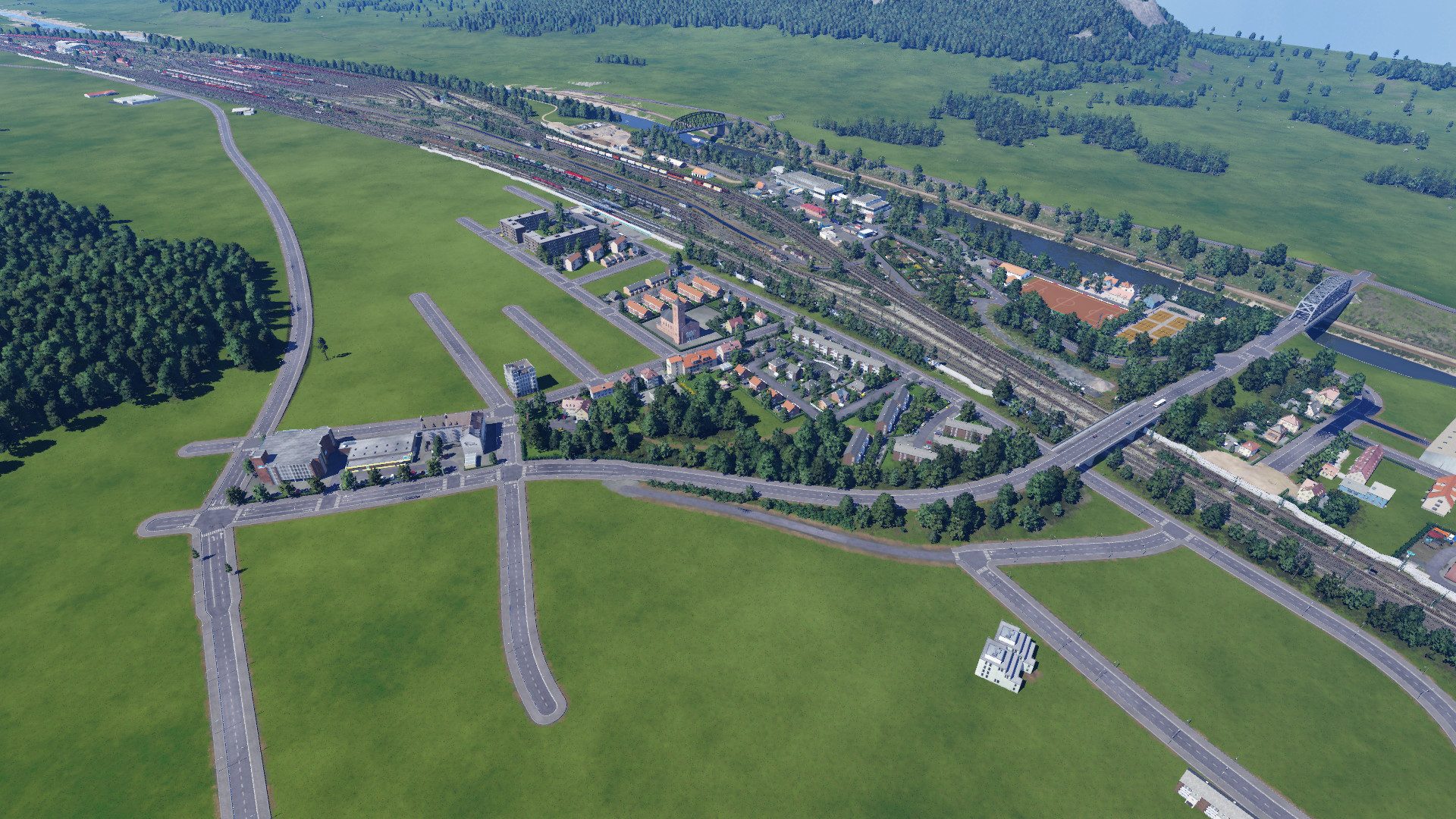 Baufortschritt Güterbahnhof Seelze und Umgebung....
