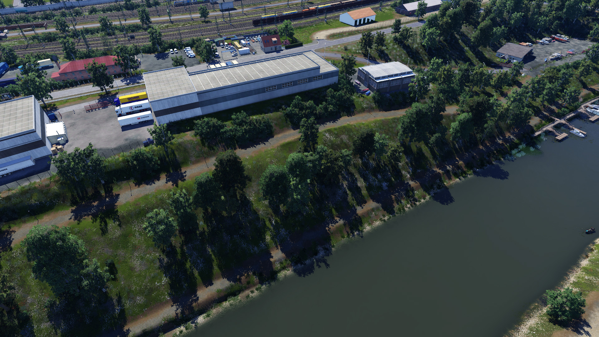 Baufortschritt Güterbahnhof Seelze und Umgebung....