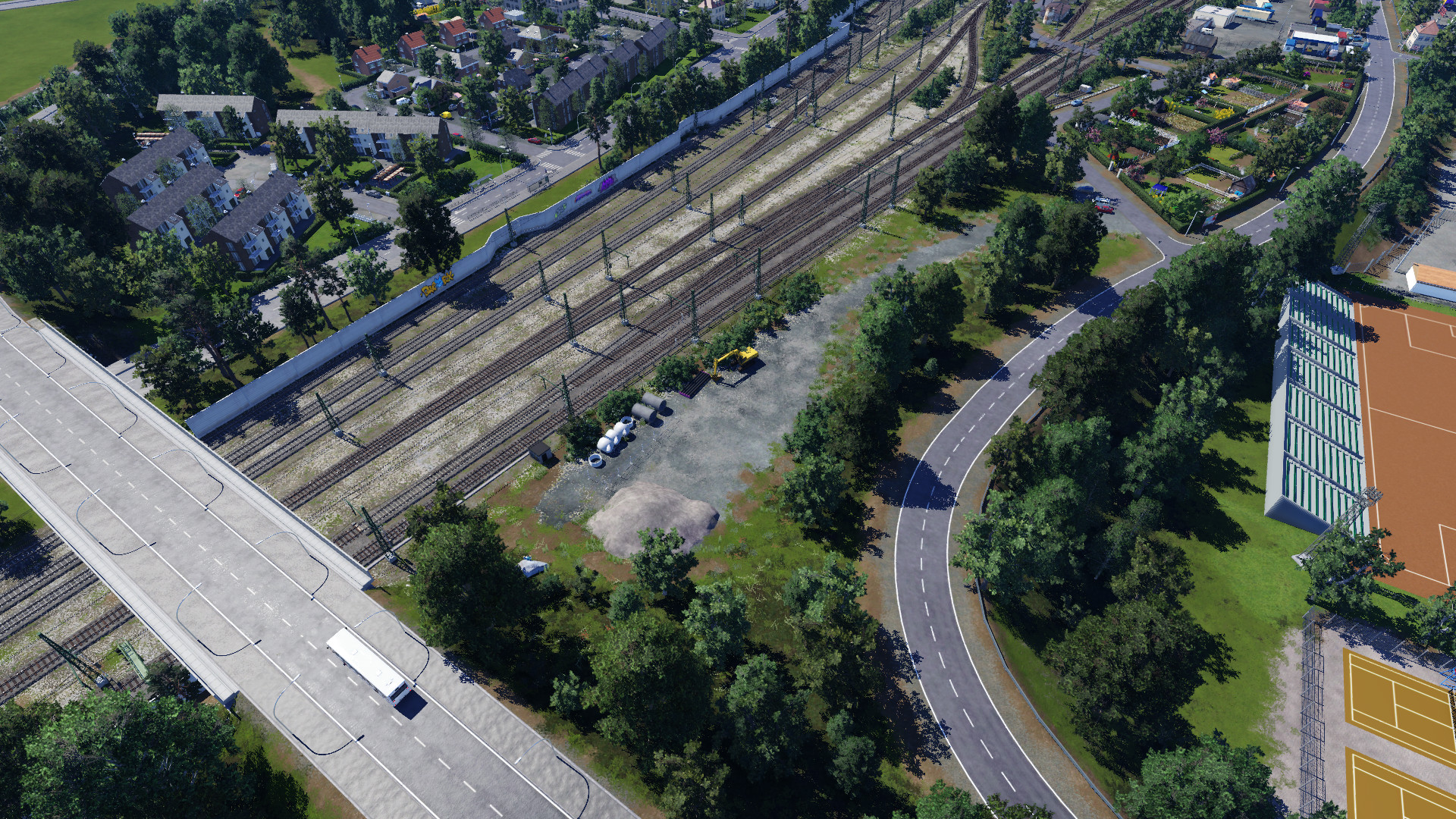 Baufortschritt Güterbahnhof Seelze und Umgebung....