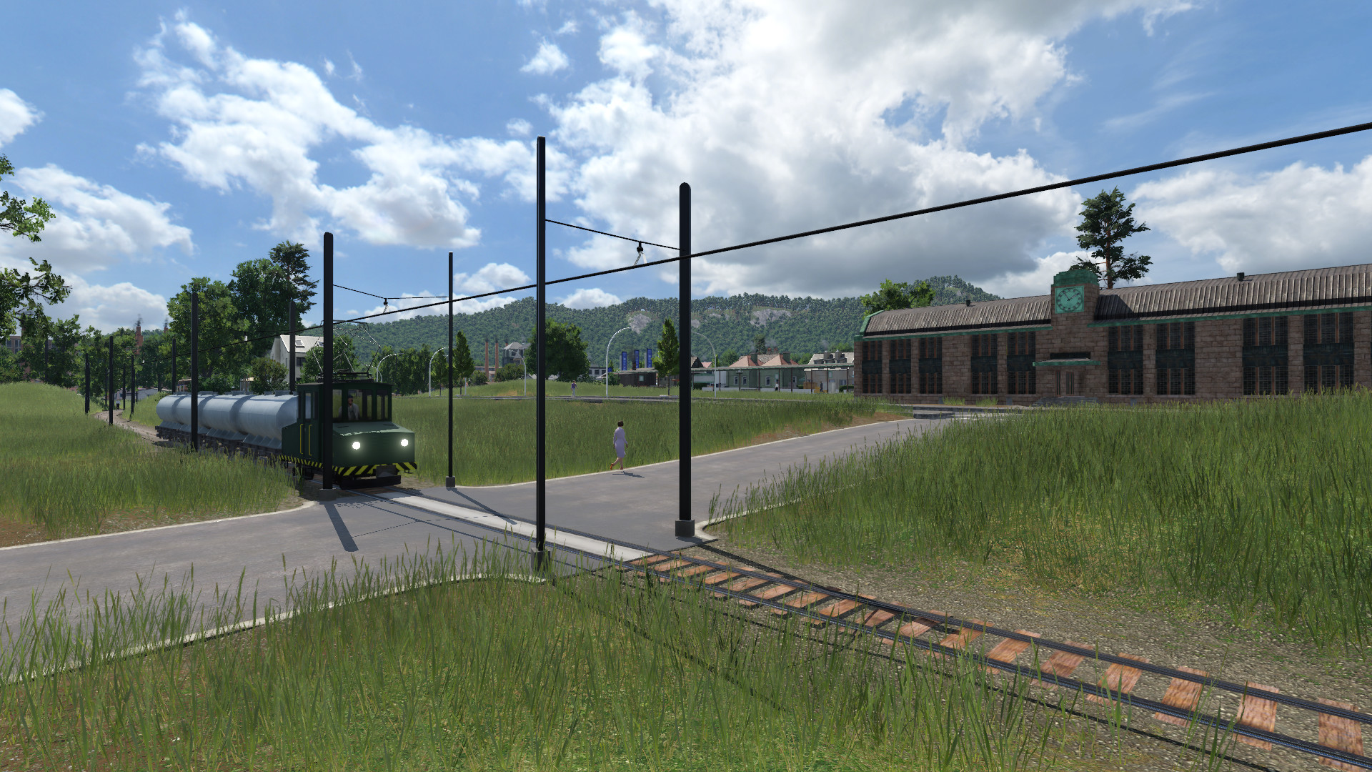 Werkbahn bringt Treibstoff in die Stadt
