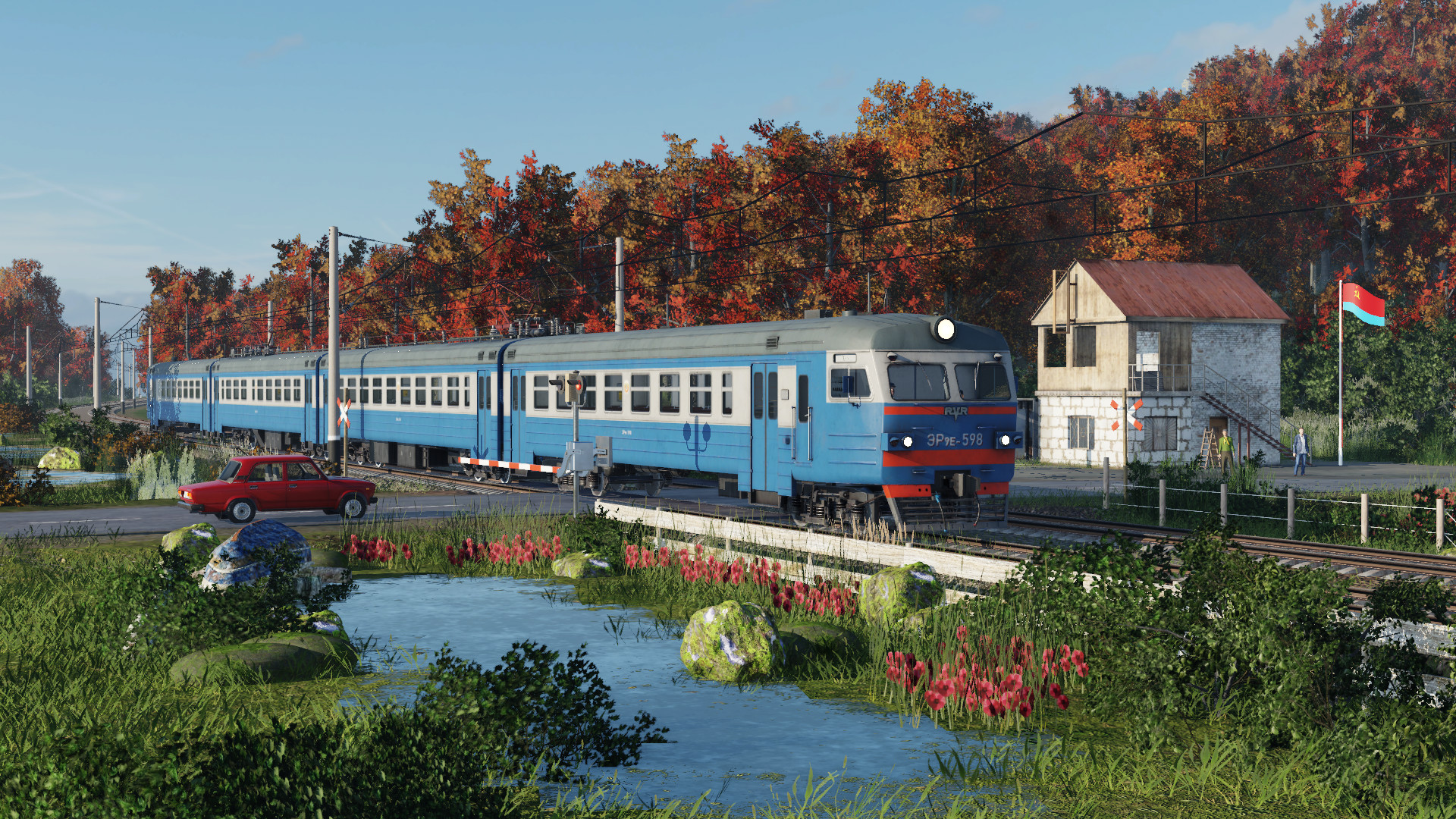 ER9 in the countryside 1980s
