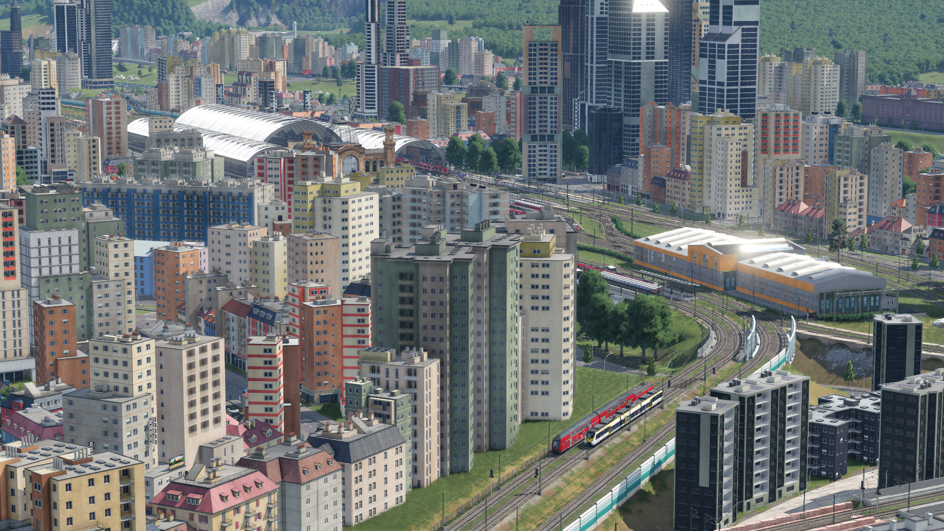 Ausblick auf Marcostadt