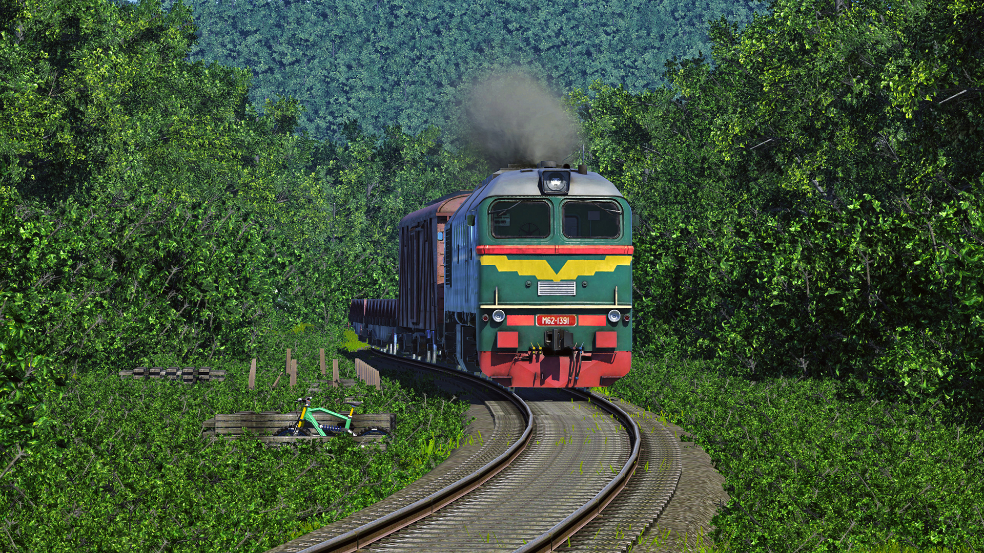 M62-1391, somewhere in the woods.